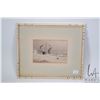 Image 3 : Two antique watercolour paintings including a sailing ship and crashing waves, both signed by artist