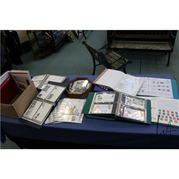 Large selection of collectible stamps including First Day letter, note most stamps have been postmar