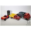 Image 1 : Three vintage pressed steel toys including Tonka dune buggy, Tonka jeep dump truck and a Structo win
