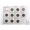 Image 1 : Ten Canadian large cents, all King George V 1911 through to 1920