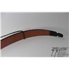 Image 3 : Hoyt Game Master right hand re-curve bow with camo. and natural wood finish, no specs. found on bow 