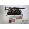 Image 1 : Selection of firearms related accessories and ammo. including 159 rounds of .22 WMR, 12 live rounds 