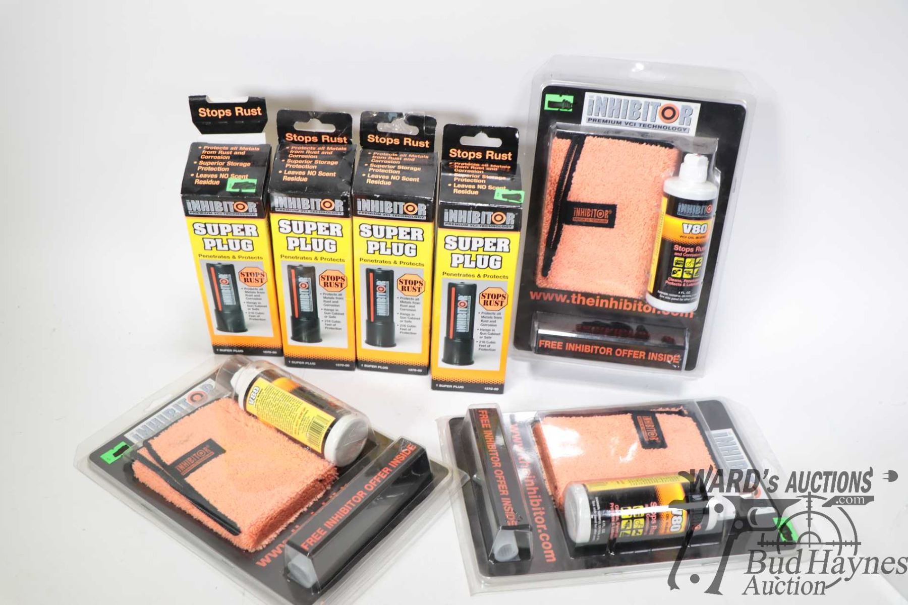 Four new in box Super Plug Rust Inhibitors, plus three new in package ...