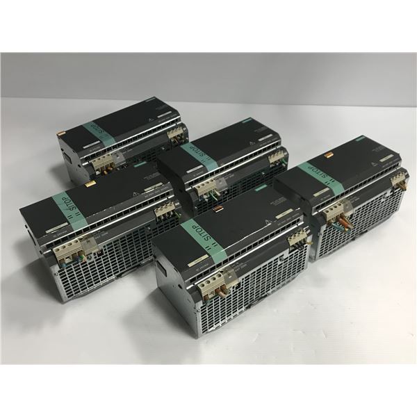 (5) Siemens # 6EP1437-3BA00 Sitop Power Modules