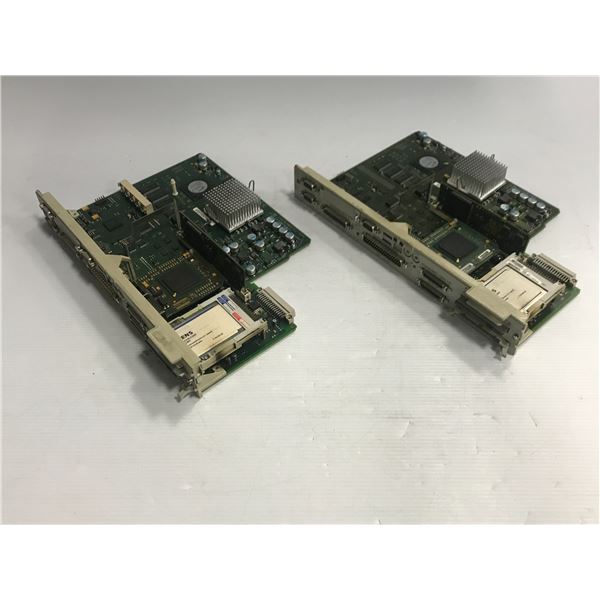 (2) Siemens # 1P 6FC5357-0BB25-0AA0 Cards