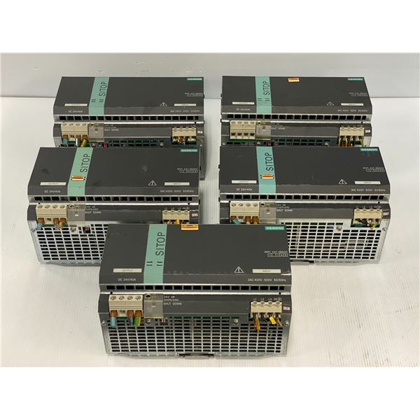 (5) Siemens # 1P 6EP1437-3BA00 Sitop Modules