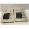 Image 1 : (2) Siemens # 1P 6AV6 542-0AG10-0AX0 Multi Panel MP270B Key - 10 TFT Screens