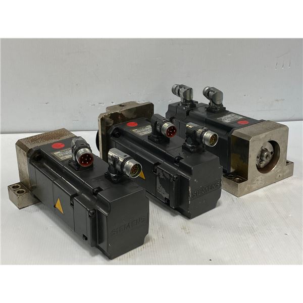 (3) Siemens # 1FK7042-5AF71-1EH3 Motors