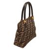 Image 3 : Fendi Zucca Logo Brown Shoulder Bag