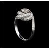 Image 4 : 1.70 ctw Diamond Ring - 14KT White Gold