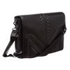 Image 1 : MCM M. Moment Black Leather Messenger Bag