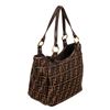 Image 2 : Fendi Brown Leather Tote Bag