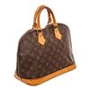 Image 2 : Louis Vuitton Brown Alma MM Satchel Bag