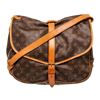 Image 1 : Louis Vuitton Brown Monogram Canvas Saumur 30cm Crossbody Bag