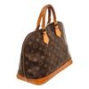 Image 3 : Louis Vuitton Brown Alma MM Satchel Bag