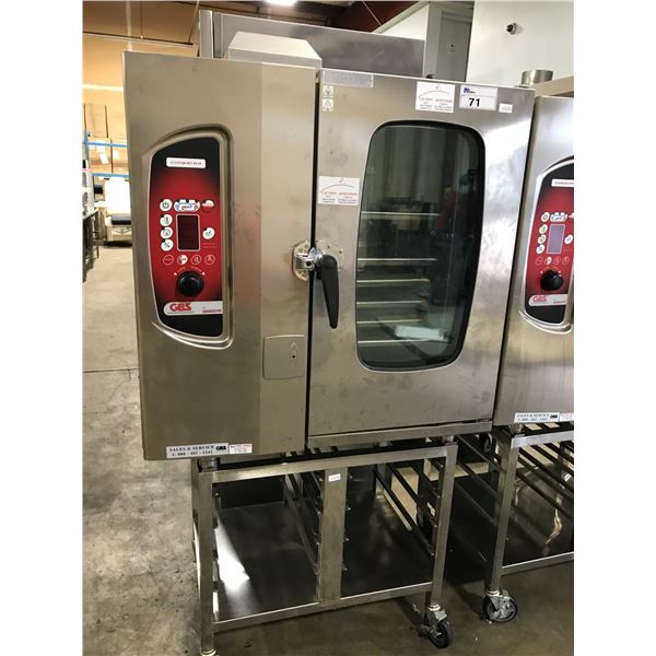 ANGELO PO  COMBISTAR STAINLESS STEEL COMMERCIAL GRADE COMBI OVEN MODEL FM1011G1-UKX8