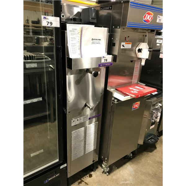 STOELTING STAINLESS STEEL COMMERCIAL GRADE SLUSH MACHINE WITH LANCER FILL STATION