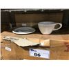Image 3 : BOX OF 36 LINO LG LATTE CUP & SAUCER SETS