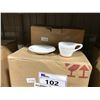 Image 2 : BOX OF 36 LINO ESPRESSO CUP & SAUCER SETS