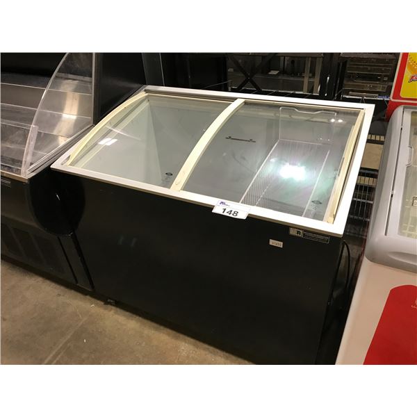 FOGEL 39X25" SLIDING DOOR DISPLAY FREEZER