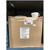 Image 1 : BOX OF 36 COMMERCIAL CAFE ARTIGIANO DOUBLE CAPPUCCINO CUP & SAUCER SETS