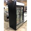 Image 2 : TRUE GDM-41-HC-LD DUAL GLASS DOOR, 4 TIER COMMERCIAL COOLER.