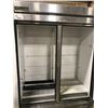 Image 2 : TRUE T-49F, DOUBLE DOOR STAINLESS STEEL, MOBILE 4 TIER COMMERCIAL FREEZER