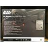 Image 2 : STAR WARS TIE FIGHTER PORTABLE GAS GRILL 220 SQ INCH COOKING AREA, THERMOMETER, HOSE AND