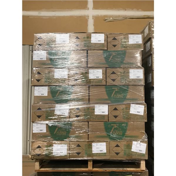 42 CASES PER PALLET OF CLEACE 75% ALCOHOL HAND SANITIZER GEL. 24 PER BOX. 500ML BOTTLES.
