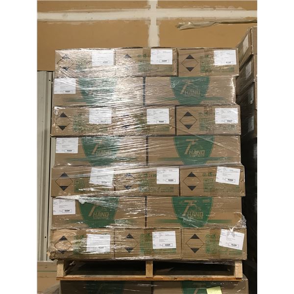 42 CASES PER PALLET OF CLEACE 75% ALCOHOL HAND SANITIZER GEL. 24 PER BOX. 500ML BOTTLES.