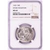 Image 1 : 1925 Stone Mountain Commemorative Half Dollar Coin NGC MS64