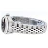 Image 7 : Rolex Ladies Stainless Steel Brown Diamond Quickset Datejust Wristwatch