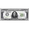 Image 1 : 1934 $500 Federal Reserve Note Atlanta Light Green Seal