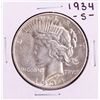 Image 1 : 1934-S $1 Peace Silver Dollar Coin