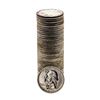 Image 1 : Roll of (40) Brilliant Uncirculated 1957-D Washington Quarter Coins