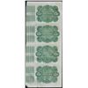 Image 2 : Uncut Sheet of (4) State of Louisiana Baby Bond Obsolete Notes