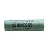 Image 3 : Original Bank Roll of (50) Brilliant Uncirculated 1960 Roosevelt Dime Coins