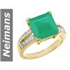Image 1 : 8.21 ct Emerald & Diamond Ring 14kt Gold