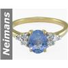 Image 1 : 1.55 ct Tanzanite & Diamond Ring 14kt Gold