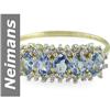 Image 1 : 1.13 ct Tanzanite & Diamond Ring 14kt Gold