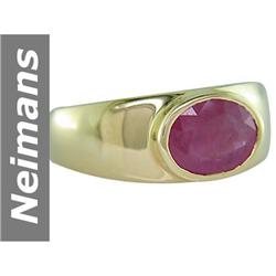 Charming 2.10 ct  Rare Ruby Ring 14kt Gold