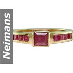 1.25 ct Ruby Ring 14kt Gold
