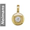 Image 1 : .11 ct Diamond Pendant 14kt Gold