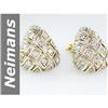 Image 1 : .31 ct Diamond Earrings 14kt Gold