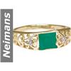 Image 1 : 2.51 ct Emerald & Diamond Ring 14kt Gold