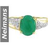 Image 1 : 2.72 ct Emerald & Diamond Ring 14kt Gold