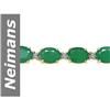 Image 1 : 19.21 ct Emerald & Diamond Bracelet 14kt Gold