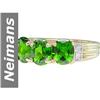 Image 1 : 1.84 ct Chrome Diopside & Diamond Ring 14kt Gold