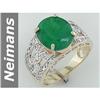 Image 1 : 5.47 ct Emerald & Diamond Ring 14kt Gold
