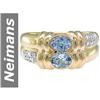 Image 1 : .77 ct Tanzanite & Diamond Ring 14kt Gold